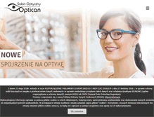 Tablet Screenshot of optican.pl
